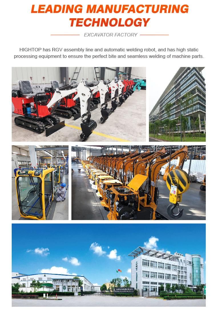 800kg Mini Excavator Factory Price for Sale China