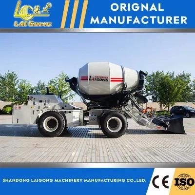 Lgcm 3.0m3 Portable Automatic Self Loading Concrete Mixer Truck