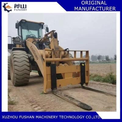 Pallet Fork Attachment for Skid Loader