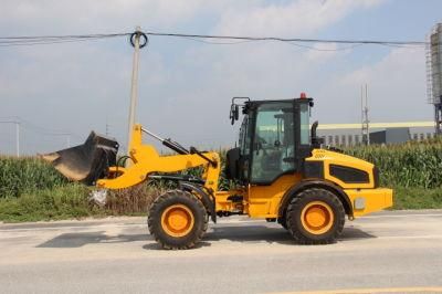 Lgcm Joystick Control Front End Wheel Loader with Quick Hitch
