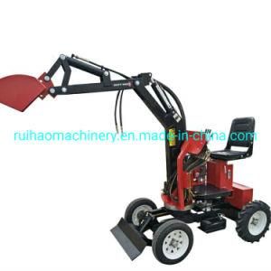 Mini Farm Tractor Loader Excavator for Family Garden Tools