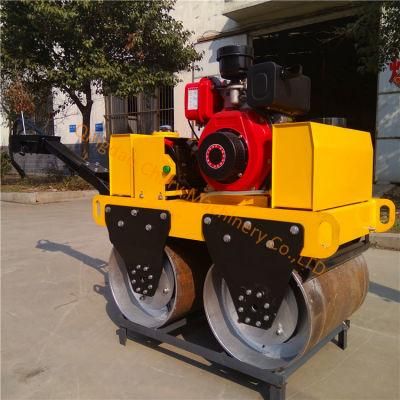 Construction Machine Walking Behind Vibratory Roller