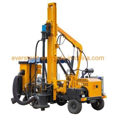 Highway Guardrail Safety Pile Driver for Road Construction