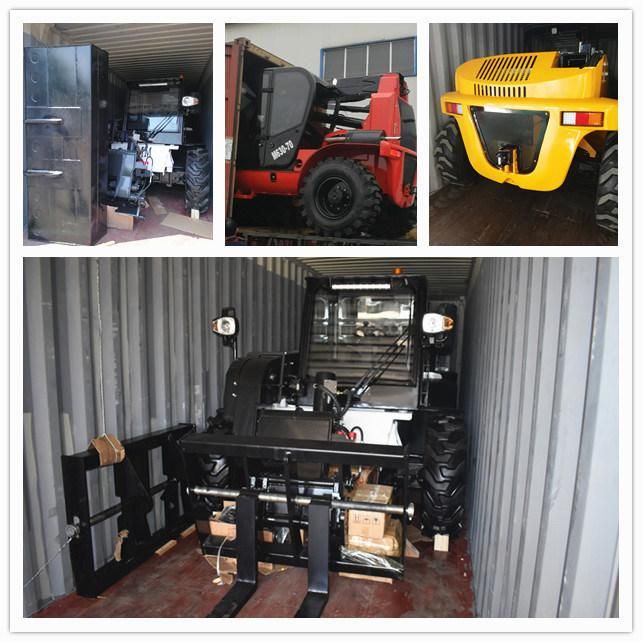 New and Used Cheap 4X4 Telescopic Boom Wheel Loader with Forklift