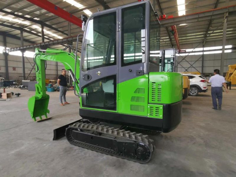 2.6t Crawler Excavator Long Boom Rubber Crawler Excavator Machine Manufacturer