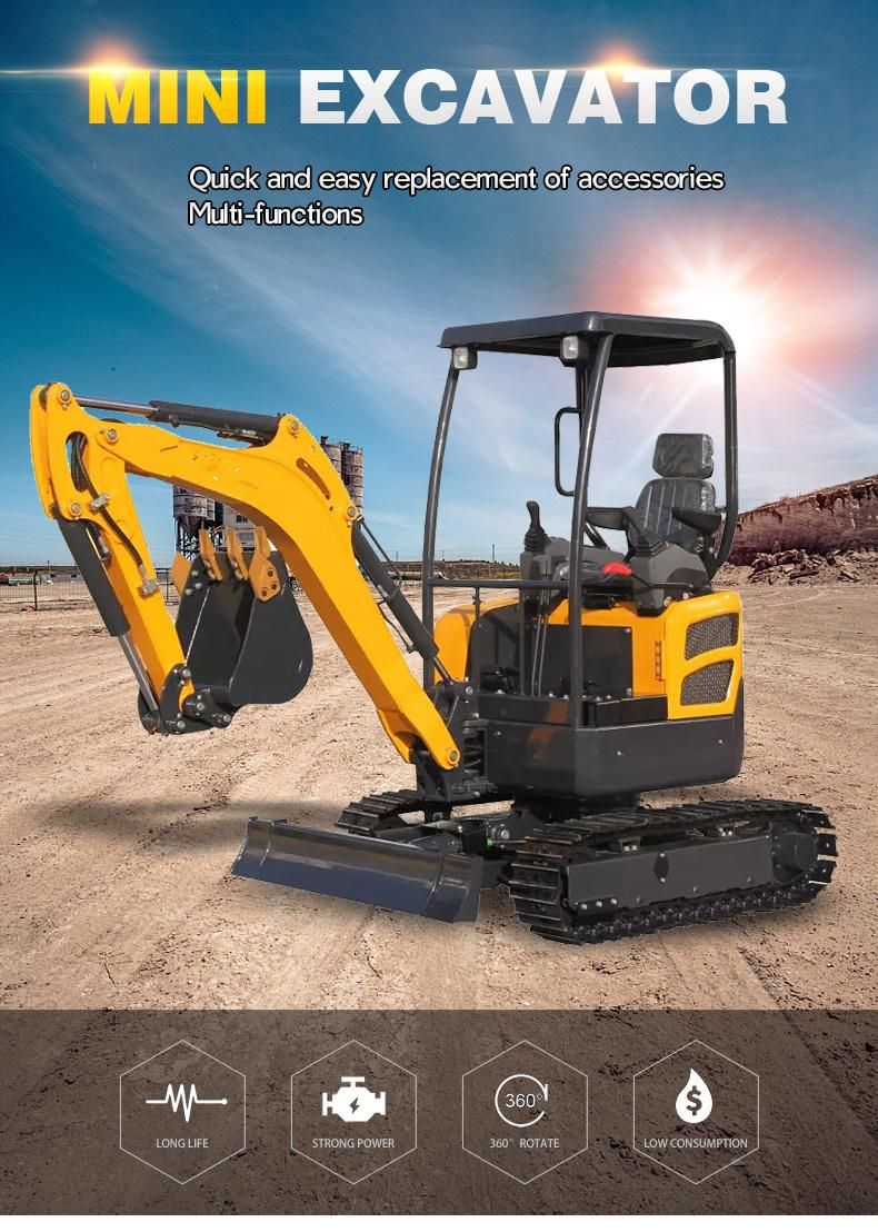 Mini Excavator Construction Bulldozer Excavator Spare Parts