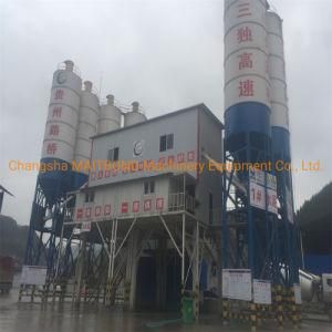 (HZS 120) Lifting Hopper Ready Mix Concrete Plant with Factory Price