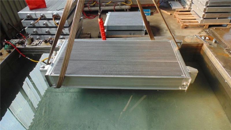 Air Cooled Air Oil Water Combined Radiator for Construction Machinery