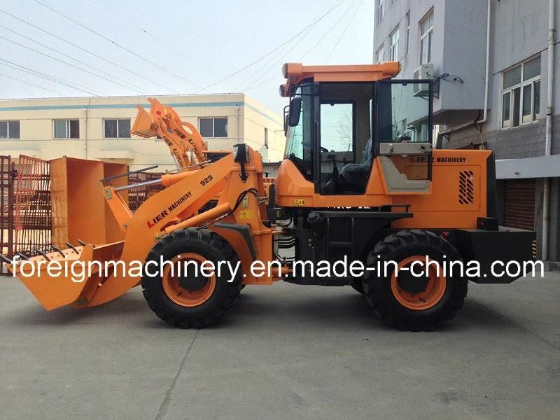Manufacture of High Quality Hydraulic Transmission 2 Tons 929 Used Wheel Loader