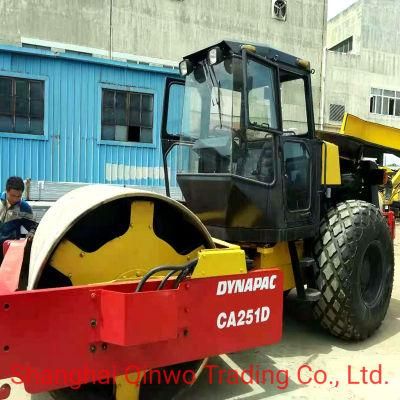 Used Dynapac Ca251d Road Roller Vibratory Soil Compactor with Detuz Engine for Sale