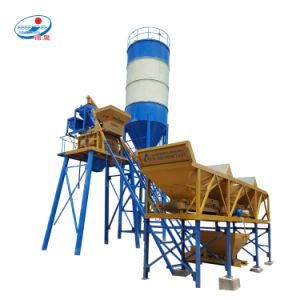 Competitive Products High-Effcience Hzs25 with Js500 Stationary Concrete Mixing Plant