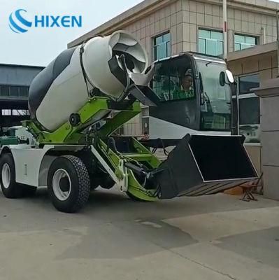 Samll Self Loading Concrete Mixer Truck Price