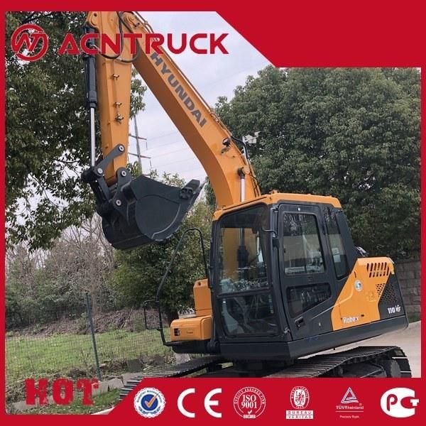 China Hyundai 11000kg 0.53m3 Excavator with Hydraulic Breaker in Sri Lanka