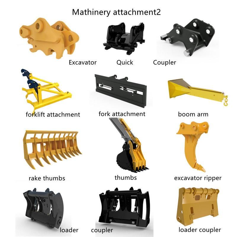 Qingdao Ruilan OEM Construction Machinery Attachment High Dump Bucket for Wheel Loader