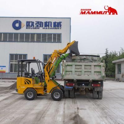 Tl1000 800kg Agricultural Telescopic Front End Wheel Loader