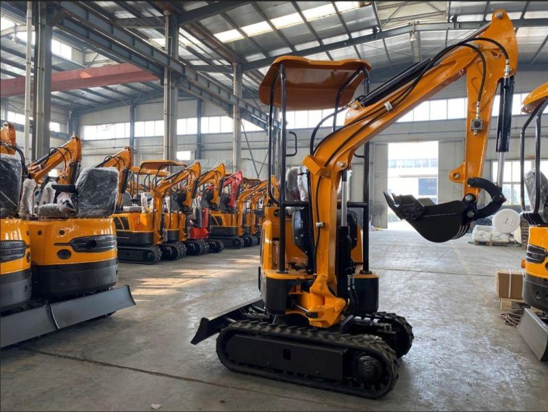 Rhinoceros Small 1.2ton Crawler Excavator Xn12 with CE Certificate