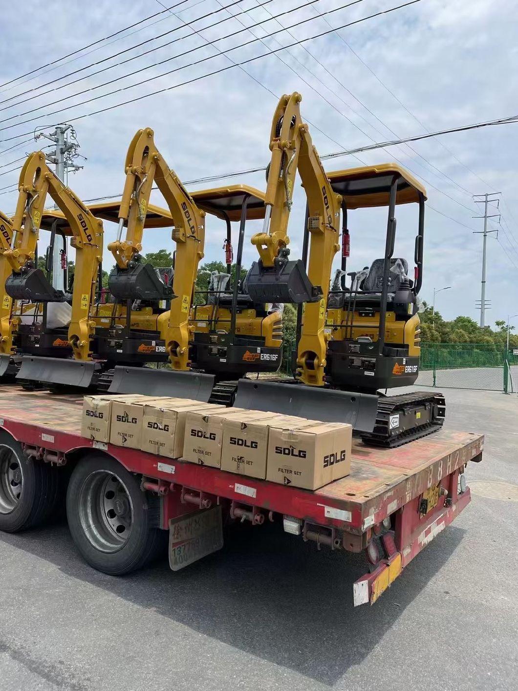 Hot Selling Digger Mini Excavator Excavators Er616f Hydraulic Crawler Second Hand Small Used Er616f Excavator Excavadora Usada Excavatrice for Sale