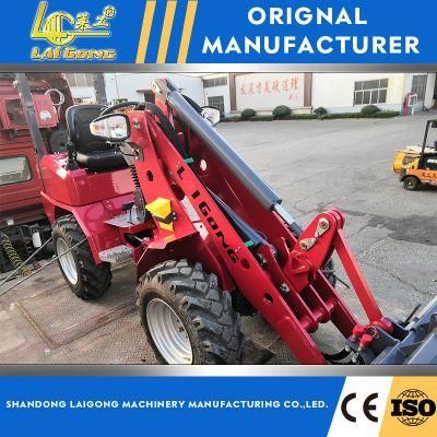 Lgcm CE Approval Diesel Small Wheel Loader with 600kg