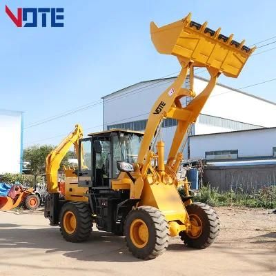 High Quality Mini Backhoes with Excavator Loader Small Backhoe Loader Price Mini Backhoe Loaders Vtz30-25
