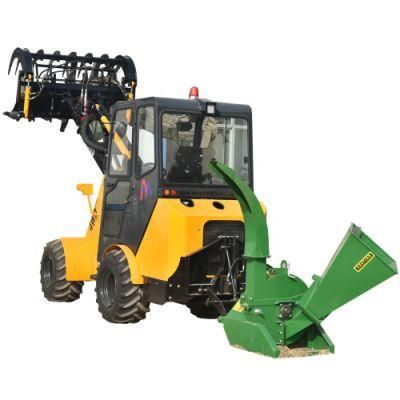 European Popular 2000kg Agriculture 4WD Front Wheel Loader