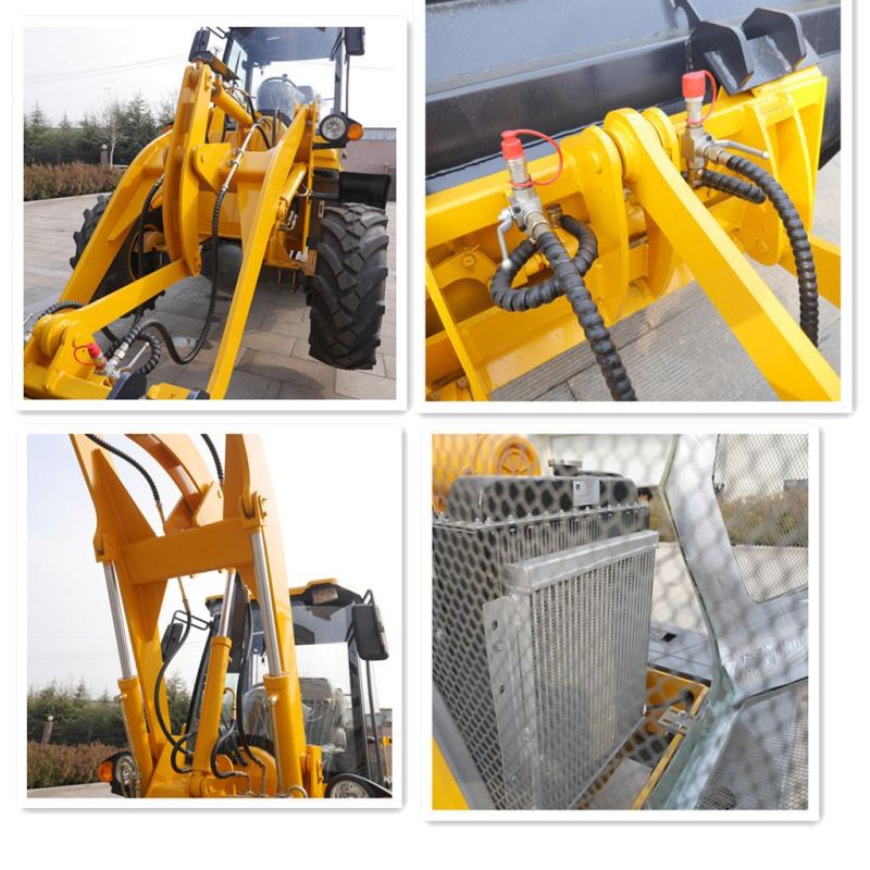 1.6ton Mini/Small Compact Front End Wheel Loader Oj-16