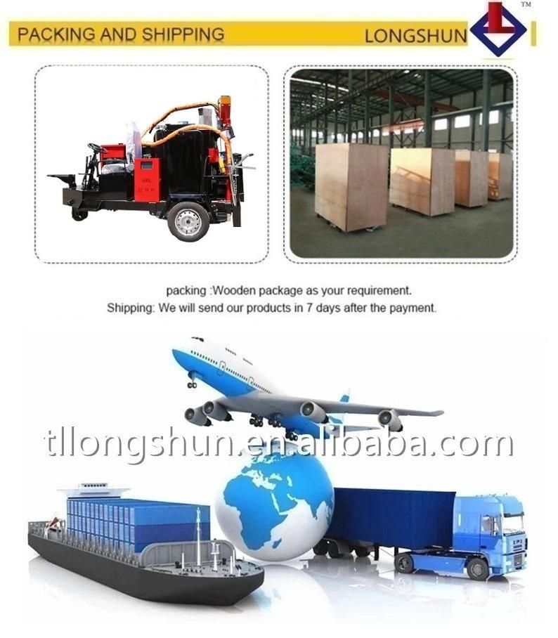 Hydraulic Road Aspht Crack Sealing Machine Construction Equipment