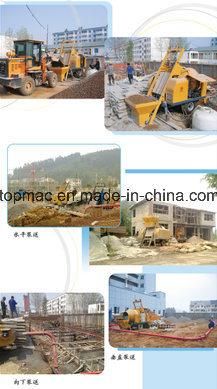 2015 Hot Sell Low Price Concrete Pump with Mixer