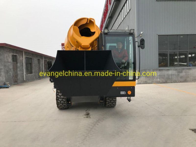 Hot Sale 4m3 Self Loading Concrete Mixer Hy400 Price