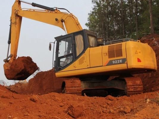 Shantui Liugong Middle 22 Ton Crawler Excavator with Ripper and Hammer in Ecuador