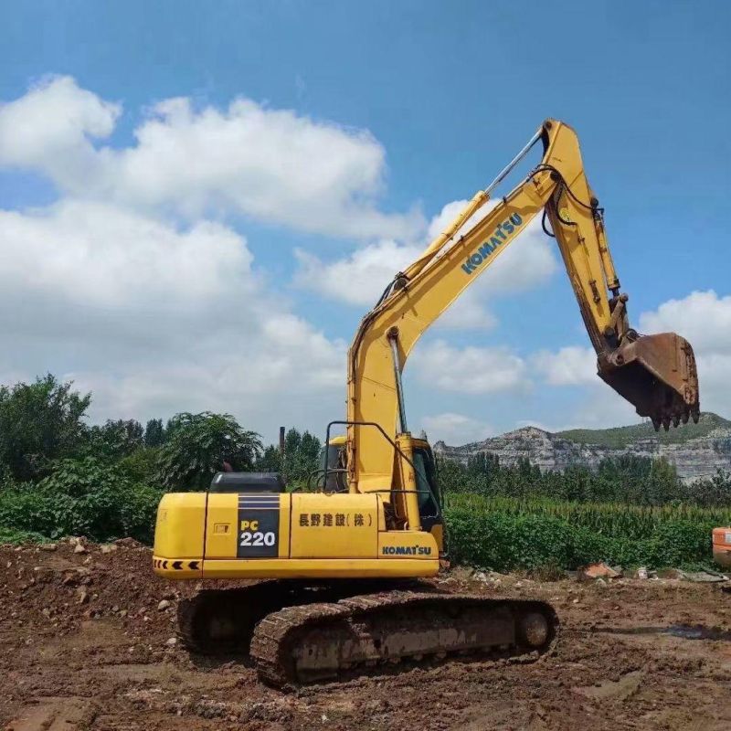 20 Ton Crawler Track Japan Excavators PC220-7 Used PC200-8 PC220-8 Excavadora Usada Excavatrice Pelle Producto Used Secondhand Mini Small Excavator Sale Price