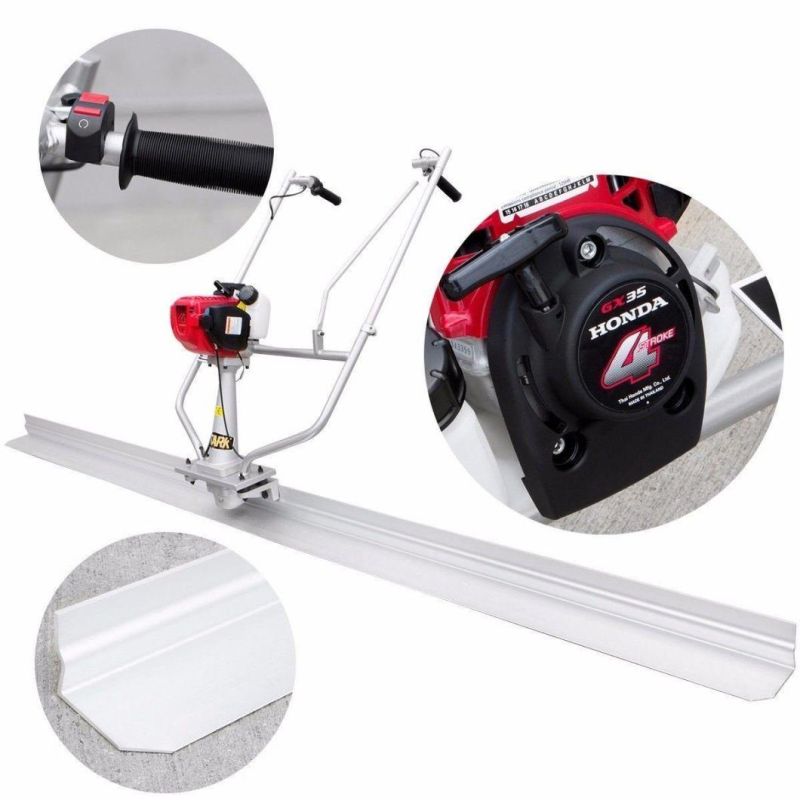 Concrete Truss Screed, Gasoline Honda Concrete Vibratory Truss Screed Concrete Floor Leveling Machine Laser Screed Concrete for Sale