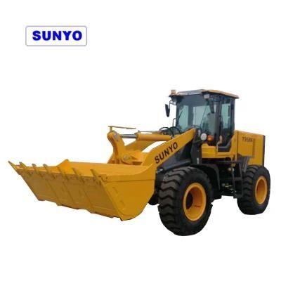 Sunyo T958n Mini Wheel Loader as Excavator, Backhoe Loader and Skid Steer Loader