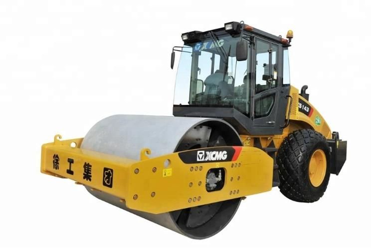 XCMG Xs143 China Road Roller 15t RC Road Roller for Sale