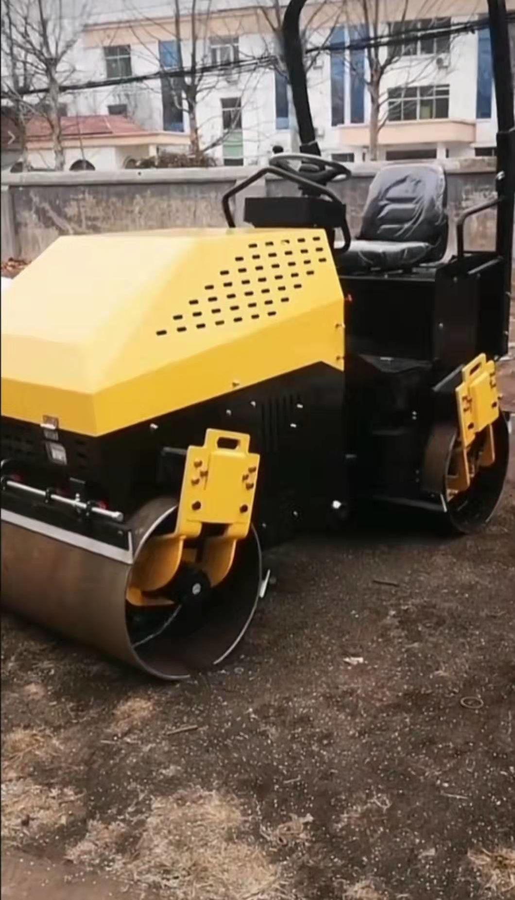 Brand New Double Drum Road Roller of Heavy Machinery Tyre Roller