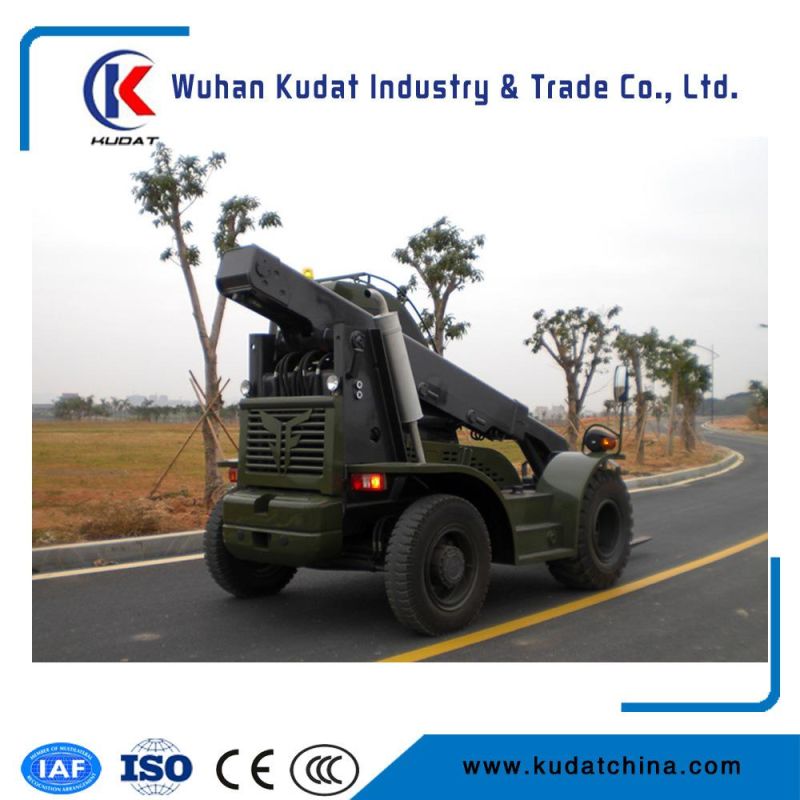 4ton Hydraulic Telescopic Forklift with Mutifuctional Equipments Scz40-4