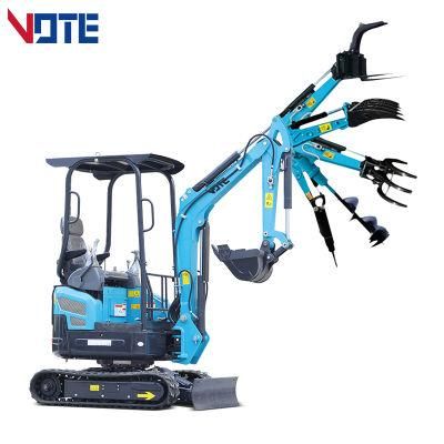 Full Hydraulic Pilot Operation Excavator China Factory Price of Mini Digger Bagger Small Crawler Mini Excavators