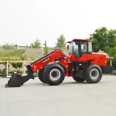 7m 3ton Telescopic Loader Machine