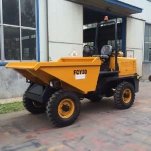 3ton Mini Dumper Site Dumper Fcy30