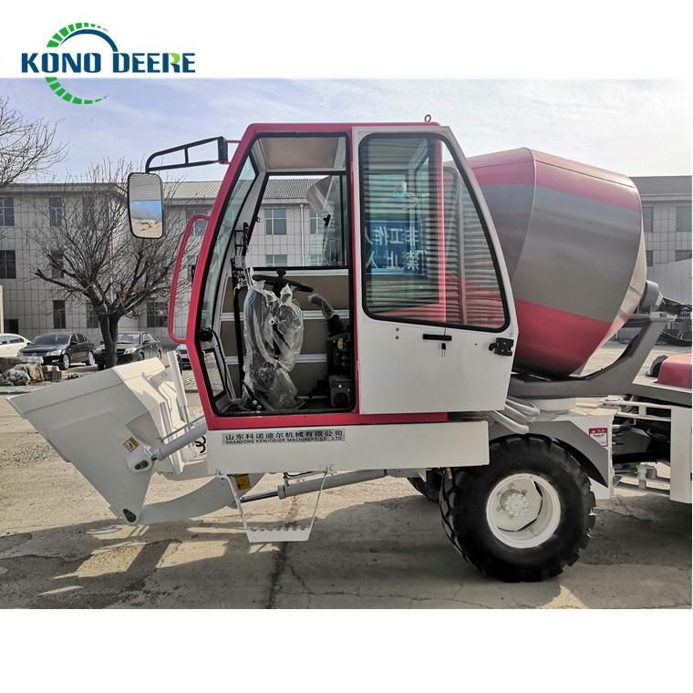 China Diesel Engine Portable Concrete Mixers for Sale