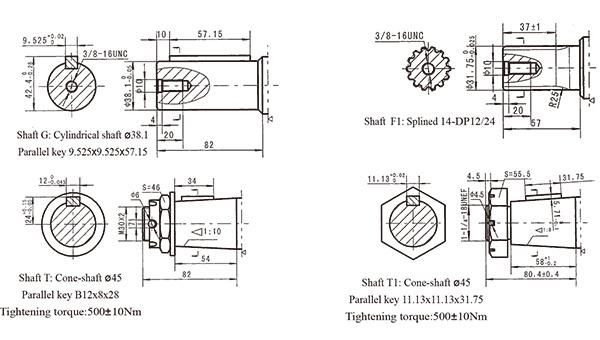 Hydraulic Concrete Mixer Motor (OMT/BMT series)