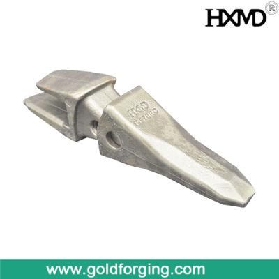 Gold Forging Excavator Parts Forged Bucket Tooth and Adapter for Komatsu Cralwer Excavator Tooth Pin