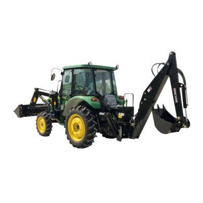 High Performance Mini Tractor with Front End Loader and Backhoe