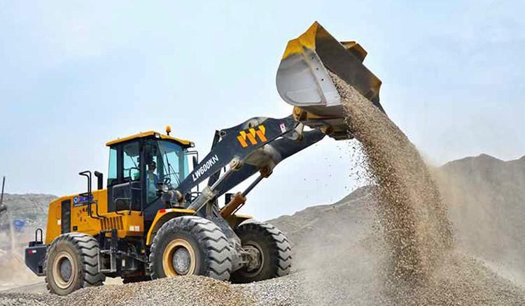 XCMG Front End Loader 6ton Lw600kn Chinese Construction Equipments Wheel Loader Machine (more models for sale)