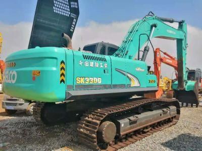 Used Kobelco 30ton Excavator Sk330d Crawler Excavator Construction Machinery for Discount! High Quality and Active Japan Original Brand