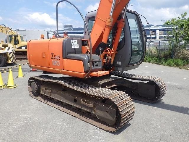 12 Ton Hitachi Zaxis 120 Excavadora Usada Excavatrice Pelle Second Hand Used Hydraulic Crawler Excavator Mining Construction Machinery Equipment Excavators