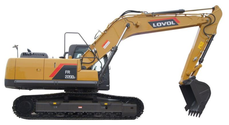 Excavator Machine 20 Ton Lovol Excavators 152 HP Ace Ns Payloads for Mining Fr220d2 for Sale