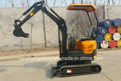 Mini Hydraulic Track Excavator 1.6 Ton Xn16