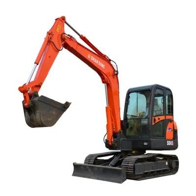 Shanding Mini Crawler Excavator SD65e Diesel-Four Cylinder