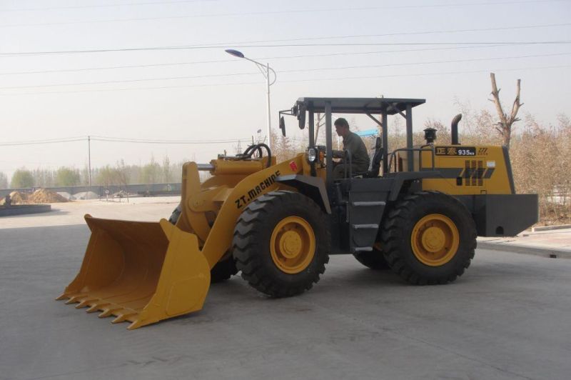 Construction Equipment Wheel Loader Used on The Coal Mine