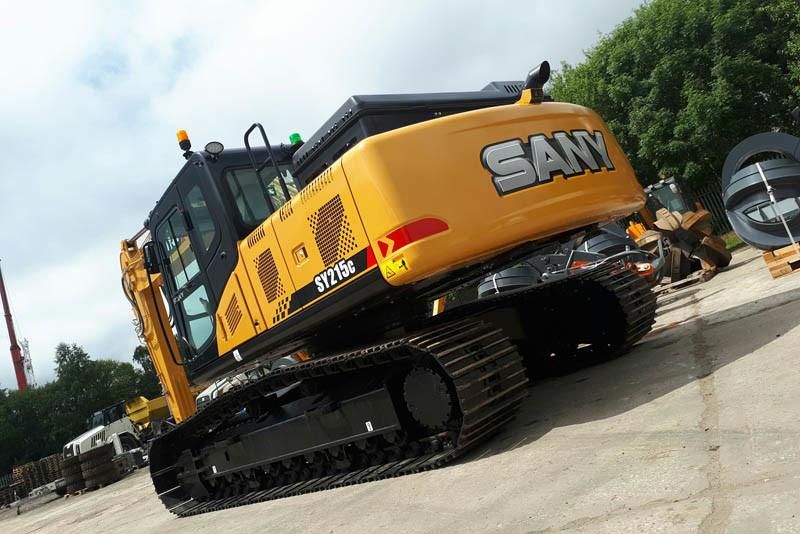 22 Ton Earthmoving Machine Sy215c Hydraulic Excavator with Isuzu Engine